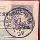 Bayern 50 Pf Usw Mi 63+56+57 NÜRNBERG 1907 Paketkarte>Nyon VD Schweiz (Brief Droguerie Pinsel Pinceaux Paint Brush - Cartas & Documentos