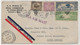 PANAM PAA 1937 USA United States Postage Bison Boston ARGENTINA Buenos Aires Par Avion Correo Aereo Via Air Mail - Aviones