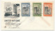 HAITI - Env. FDC Timbres 15eme Anniversaire Des Nations Unies Surchargés UNICEF - Port Au Prince - 14 Janvier 1961 - Haïti