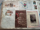 Delcampe - Album Anglais Dans Son Jus Cartes Postales Fetes Quelques Pages Dechirées Cartes Collées (env150 A 200 Cartes Decoupis) - 100 - 499 Cartes