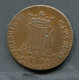 1836.ESPAÑA.MONEDA.ISABEL II.CATALUÑA.6 CUARTOS COBRE.BC - Monnaies Provinciales