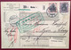 MAINZ1909 Mi 89 I+91 I Paketkarte>Droguerie Hermann Kaeppeli, Grande Rue Nyon VD Schweiz (Germania Colis Postal Suisse - Cartas & Documentos