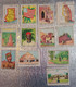 12 Vignette Image Panini AOF Etc Les Colonies Chocolat PUPIER + Doublon - Chocolat