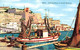 Malte Malta Valletta La Valette Fishing Boats In Grand Harbour - Malte