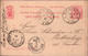 ! 1889 Ganzsache Aus Diekirch In Luxemburg, Luxemborg - Enteros Postales