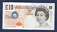QEII England Great Britain 10 Pounds 2004 Fancy Number P389 UNC - 10 Pounds