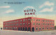 3554 – Carolina Beach North Carolina N.C. USA – Hotel Bame 1930-1945 – Linen – Good Condition – See Both Scans - Carolina Beach