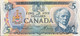 Canada 5 Dollars, P-87b (1972) - Very Fine - Canada