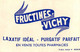 ¤¤  - Illustrateur  " Germaine BOURET "  -  Mini-Carte Publicitaire  " Fructines-Vichy "   -  Voir Description   -   ¤¤ - Bouret, Germaine