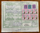 EMIRATI ARABI UNITI  - DESPATCH NOTE  FROM  RASHIDIYA To PUNJAB (INDIA) THE 13/8/81 With TRAFFIC WEEK 5 (b.8) + 150 F.+ - Abu Dhabi