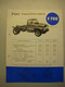 Ford  Vrachtwagens F 700   /     FORD MOTOR COMPANY ( Belgium) - Vrachtwagens