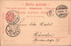 Delcampe - ! Lot Von 6 Ganzsachen Aus Luzern, Schweiz, 1902-1907, U.a. Abs. Stempel Hotel St. Gotthard, Bestellung Für Zahnstocher - Interi Postali