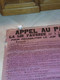 AFFICHE "Appel Au Pays Affaire Dreyfus - Action Française" - 85x123 - 1906 - Très RARE Vendu En L'état - Plakate