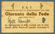 °°° Ricevuta N. 5228 - Oro Alla Patria Ricevuta ( Lacerazione ) °°° - 1939-45