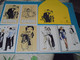 6 Cartes Postales Bob Morane + Enveloppe 34/300 Signée G.Forton,  Vernes - Bob Morane
