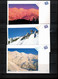 Japan 1998 Olympic Games Nagano - Hakuba Interesting 5 Postcards - Hiver 1998: Nagano