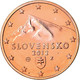 Slovaquie, 5 Euro Cent, 2012, BU, FDC, Copper Plated Steel, KM:97 - Slowakije