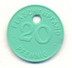 Token Jeton Germany Deutschland Flaschenpfand 20 Pfennig SINALCO Plastic - Monetary/Of Necessity