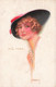CPA - Carte Illustrée - Usabal - Femme Au Chapeau - Mia May - Edit. Erkal - Oblitéré Liège - 1918 - Usabal