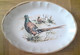 Plat Figurant Deux Faisans. Ceramica Castellania. Made In Italy. - Dishes