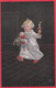 Wally Fialkowska - Child W Dolls & Candle Old Postcard - Fialkowska, Wally