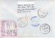 ROMANIA  2013 : JEWISH TEMPLE - 130 YEARS Set On Returned REGISTERED Cover From MOLDOVA REPUBLICY - Registered Shipping! - Storia Postale