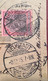 NEUSTADT HZGT COBURG 1915 Germania Mi 93 EF Paketkarte Via Basel>Nyon Schweiz (colis Postal Bayern - Covers & Documents