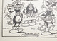 Delcampe - 2 Rares Planches: "Silence" De Didier Comès Et "Les Toyotes" De Carpentier Et Cauvin- 1980- Bicentenaire De Casterman - Screen Printing & Direct Lithography