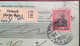 STEINACH SACHSEN-MEININGEN 1913 Germania Mi 93 EF Paketkarte Via Basel>Droguerie Nyon VD Schweiz (colis Postal Thüringen - Briefe U. Dokumente