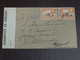 Kenya, Uganda & Tanganyika 1944 Civil Censorship Examiner Mail To Egypt VF - Ouganda (...-1962)