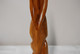 E2 Ancienne Sculpture Contemporaine En Bois Vernissé - Zeitgenössische Kunst