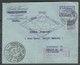 BRESIL 1930 Timbre PA Privé N° 14 + Complémentaire S/Lettre Zeppelin 1° Vol Brésil USA Europe Via Condor (rare) - Poste Aérienne (Compagnies Privées)