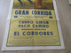 Affiche 70 X 33  Illustrée Par Banestar Corrida Arênes De Fréjus El Cordobes 1964 - Posters