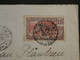 BM11  CAMEROUN CONGO FRANC.  BELLE  LETTRE 1920  PETIT BUREAU  MONGOUMBI ?  A PARIS FRANCE + +AFFRANCH. INTERESSANT++++ - Lettres & Documents