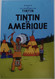 Plaque Métal Tôlée Vintage TINTIN En Amérique Milou Chien Dog Cane 印第安人 Indien インド人 Format 20 Cm X 30 Cm 装飾 En TB.Etat - Plaques En Tôle (après 1960)