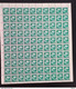 INDIA 1965-1967 4th Series Definitive 50p Mangoes (watermark Ashoka) Full Sheet MNH Rare To Find Full Sheet - Unused Stamps