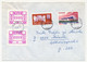 Delcampe - NORVEGE - Lot 9 Enveloppes Diverses, Affranchissements Composés Avec étiquette ATM, 1981 - Cartas & Documentos