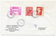 NORVEGE - Lot 8 Enveloppes Diverses, Affranchissements Composés Avec étiquettes ATM - Storia Postale