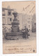 Riom 1903, Fontaine Des Lions Et Place Malouet , Pour Creissan Hérault - Riom