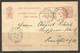 LUXEMBURG. 1892. CARD. ESCH SUR ALZETTE. KAYSER MAGUIN – LEATHER. - 1882 Allégorie