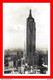 2 CPSM/pf  NEW-YORK. (Etats-Unis).  Empire State Building / Brooklyn Bridge And New-York City Skyline...*1576 - Empire State Building