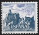 CASTILLOS ESPAÑA - AÑO 1966 - Nº EDIFIL 1742cc - VARIEDAD - Plaatfouten & Curiosa