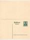 63601 - Deutsches Reich - 1905 - 5Pfg Germania GAAntwKte, Ungebraucht - Covers & Documents