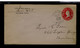 Gc7418 US Cover Postal Stationery "George Washington Famouse Man Mailed 1912 Slogan Pmk (flag) Boulder, Mont. »Montana ! - George Washington