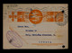Gc7188A PORTUGAL Postal Stationery "V.NOVA.de OURÉM" Town Slogan-pmk 1942-11-18 Mailed Lisboa (2 File Holes) - Flammes & Oblitérations