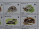 Monaco - Feuillet Neuf Non Oblitéré Avec 16 Timbres - WWF - Tortue D'Hermann - Non Daté - Blocs