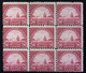 SCOTT#567 A170 PERF.11 UN USED A BLOCK OF 9 - Unused Stamps