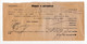 1966. YUGOSLAVIA,DELIVERY NOTE INFORMATION,40 DIN. POSTAGE DUE PAID IN PANCEVO,US TO YUGOSLAVIA - Timbres-taxe