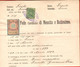 ZUL-42  Italia Provincia Tirolo Distr. Sione Diocesi Trento Parrochie Sione Fede Certificatio Di Nascita Battesimo 1899 - Historical Documents
