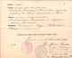 ZUL-42  Italia Provincia Tirolo Distr. Sione Diocesi Trento Parrochie Sione Fede Certificatio Di Nascita Battesimo 1899 - Historical Documents